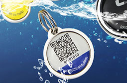 Customized Printed 13.56Mhz Ntag213 NFC Dog ID Tag QR <strong>Code</strong> for Pet Tracking - Product Image 4