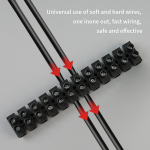 <strong>Terminal</strong> <strong>Blocks</strong> High Precision Waterproof <strong>Spring</strong> <strong>Terminal</strong> <strong>Block</strong> TBS-10A - Product Image 6