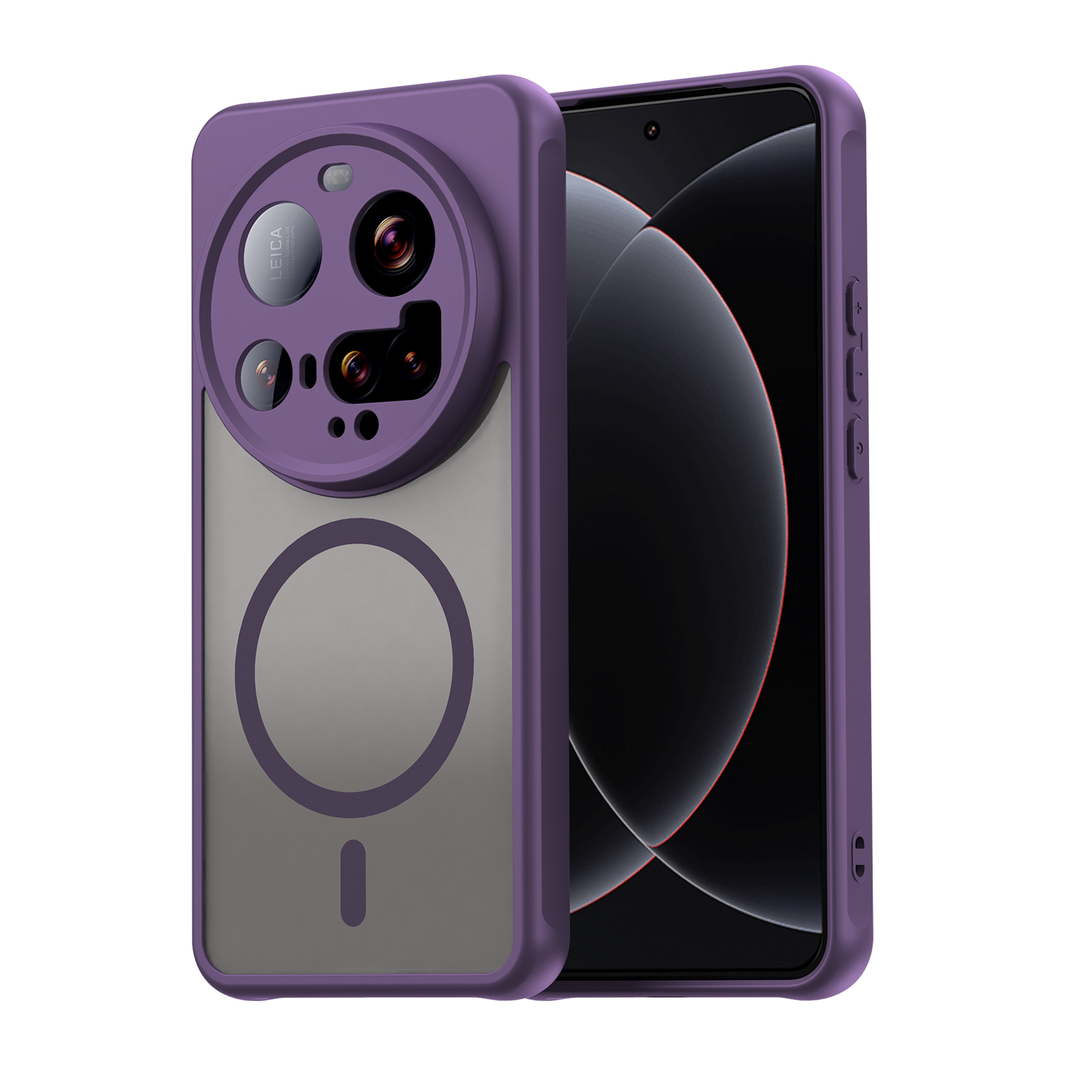 Anneau violet foncé