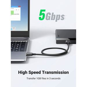 UGREENマイクロUSB 3.0ケーブルUSB 3.0タイプオスからマイクロBコード5 Gbps転送速度