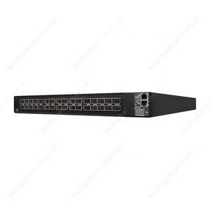 MELLANOX MSN3700-CS2FCイーサネットスイッチ32QSFP28ポートSpectrum-2 100GbE1Uオープンイーサネットスイッチブラック - Product Image 1