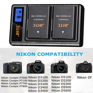 Jhtc En EL14 pin cho <span class=keywords><strong>Nikon</strong></span> D5600 D5500 D5100 <span class=keywords><strong>D5200</strong></span> D3200 D3100 1060mAh pin kỹ thuật số - Product Image 6