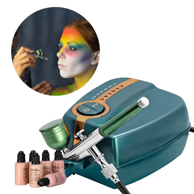 Wasser aktivierte profession elle Party Face Painting Airbrush Kit Körper Make-up 26 Farben Tattoo Gesicht Body Painting Kit