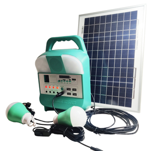 带调频收音机的迷你家用太阳能系统，为手机充电 - Product Image 6