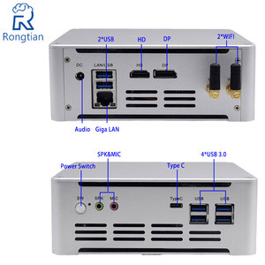 <strong>Linux</strong> Intel Core I7 8750H Processor 2.2GHz up to 4.1GHz 6 Core Mini <strong>Computer</strong> PC for Gaming - Product Image 1