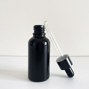 Tinh dầu chai rõ ràng Matte Trắng Frosted hổ phách đen 5ml 10ml 15ml 20ml 1oz 2oz 3oz chai thủy tinh nhỏ giọt với vàng nhỏ giọt - Product Image 5