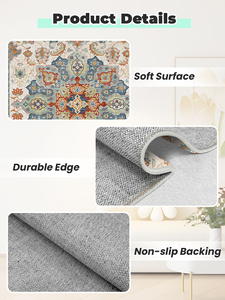 Dệt Thổ Nhĩ Kỳ Iran Phong Cách Đơn Giản Phòng Khách Thảm Handmade Mềm Không-Trượt Thảm Vật Liệu Khác Nhau Trang Trí Thảm Và Thảm - Product Image 6