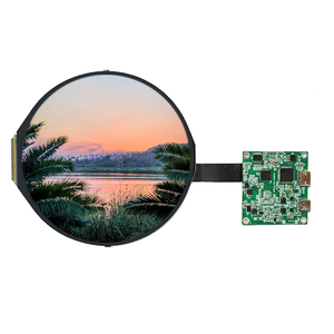 5 Zoll hoch auflösendes IPS Circular MIPI LCD-Display 1080x1080 für Raspberry Pi Powered Smart Home Applications Advertising