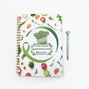 Custom Keepsake Recipe Book Organizer Spiral Binder A Blank Recipe <strong>Notebook</strong> To Write In Your Own Recipes <strong>Cookbook</strong> Journal - Product Image 2