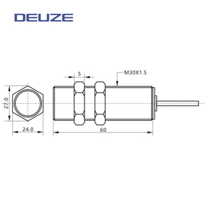 Low price ICU30MB20IU Standard <strong>Analog</strong> <strong>Output</strong> Type Design with IP67 Distance 0.05mm 30V DC Inductive <strong>Proximity</strong> <strong>Sensor</strong> - Product Image 4