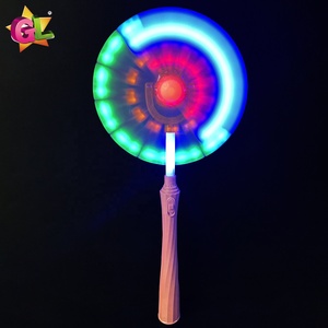 Light <strong>up</strong> Windmill Toys Light <strong>up</strong> T-rex Windmill with Sound <strong>Led</strong> Windmill Spinner Shape Lighting Toys for Children - Product Image 2
