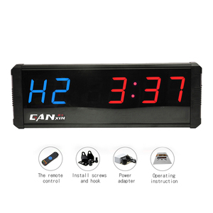Timer a LED per intervallo Count Down/Up orologio cronometro con telecomando per Home Gym Fitness a parete Timer per Fitness - Product Image 6