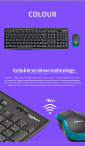 Personalización Original Logitech Mk275 Teclado inalámbrico Ratón Combo 2,4 Ghz Juego inalámbrico para computadora de escritorio en stock - Product Image 6