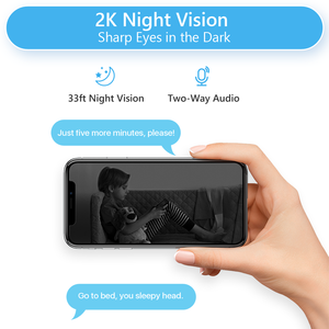 Cámara de red de alta calidad, tecnología AI para interiores y visión nocturna para seguridad y vigilancia, cámara de seguridad de 3,0 MP - Product Image 6
