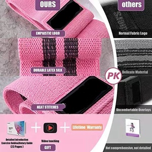 Wellshow Sport Resistance <strong>Bands</strong> <strong>Loop</strong> <strong>Exercise</strong> <strong>Bands</strong> Wide Resistance <strong>Bands</strong> <strong>for</strong> Full Body Workout