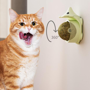 创意可爱刺猬猫抓挠玩具带猫薄荷舔球互动宠物猫玩具清洁牙齿猫球家居 - Product Image 4