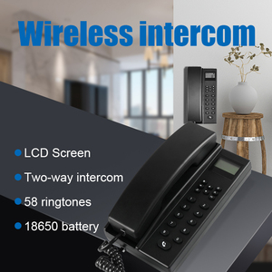 Citofono per interni da esterno sistema di citofono Wireless Full Duplex 1000 metri sistema di citofono domestico a 2 vie con schermo LCD per la casa - Product Image 6