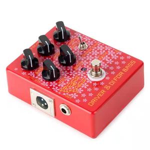 Caline CP-59 bas sürücü + DI etkileri Pedal bas <span class=keywords><strong>Amp</strong></span> DI klasik tüp elektrik bas parçaları ve aksesuarları ile gerçek Bypass tasarım