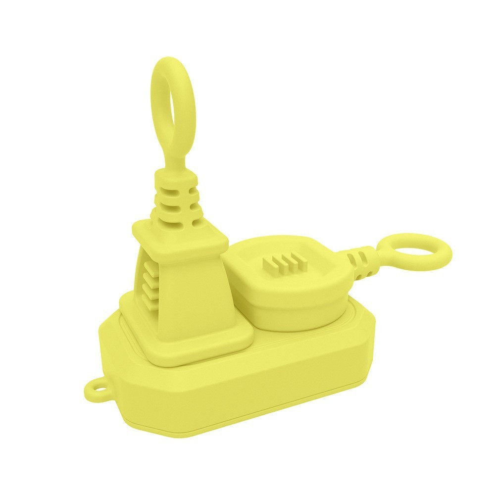 Jouet de dentition à douille-jaune