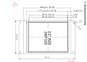 3.5 Inch 240*320 <strong>UART</strong> HMI Capacitive Touch Smart Screen TFT <strong>LCD</strong> <strong>Display</strong> Module HMI PCB Board Touch <strong>Display</strong> for Home Appliances - Product Image 2