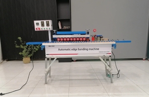 Full-Automatic Woodworking Edge Banding Machine Curva e Straight Integrated Edge Banding Machine com excelentes serviços Fácil