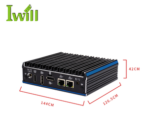 Barebone-sistema sin ventilador j4125, ordenador incrustado, mini pc x86 con soporte 2 x DP VESA - Product Image 5