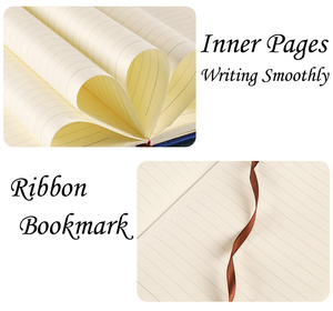 Cuaderno A5 con logotipo personalizado al por mayor, portalápices con correa elástica, cuaderno de Pu con logotipo impreso, diario, Bloc de notas, cuaderno de cuero PU - Product Image 4