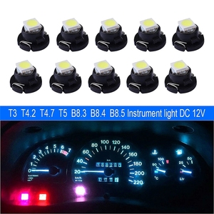 T3 <strong>T4</strong>.<strong>2</strong> <strong>T4</strong>.7 T5 B8.3 B8.4 B8.5 <strong>LED</strong> Car Light Bulb <strong>LED</strong> 1 <strong>LEDs</strong> 1210 5050 SMD Auto Interior Side Light - Product Image 5