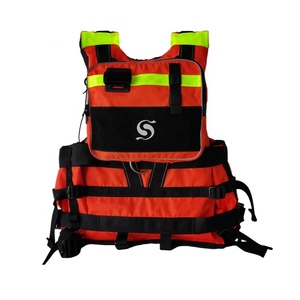 ISO12402-4 Thiết Bị Cứu Hộ Khẩn Cấp Hàng Hải Chất Lượng Tốt Nhất Áo Phao Cứu Hộ Lao Động Áo Phao Cứu Hộ Nước Nhanh - Product Image 3