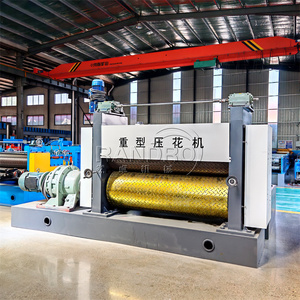 Máy dập nổi kim loại nặng randro máy dập nổi tấm thép không gỉ chống trượt 6-9mm - Product Image 4