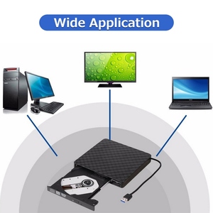 USB3.0外置光驱DVD刻录机光盘播放器支持一键录制宽应用黑色 - Product Image 4