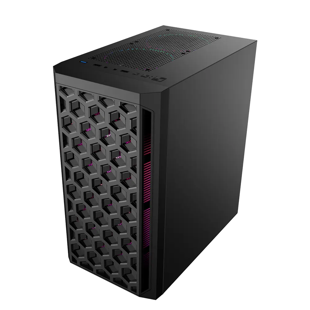 Небольшой минимальный заказ, настольный компьютер vision sky tech full atx mini mid tower, игровой ПК из закаленного стекла, игровой корпус для компьютера, rgb вентиляторы, компьютерные чехлы