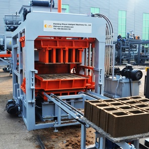 Máquina de fabricación de bloques de pavimentadora de ladrillos de cenizas volantes SY, línea de producción, máquina de fabricación de bloques huecos de hormigón, máquina de fabricación de bloques de construcción automática - Product Image 5