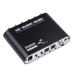 Audio Gear 5.1 Audio Decoderデジタル · サウンド · デコーダOptical SPDIF/ Coaxial DTSにAnalog AudioためDVD PC - Product Image 2