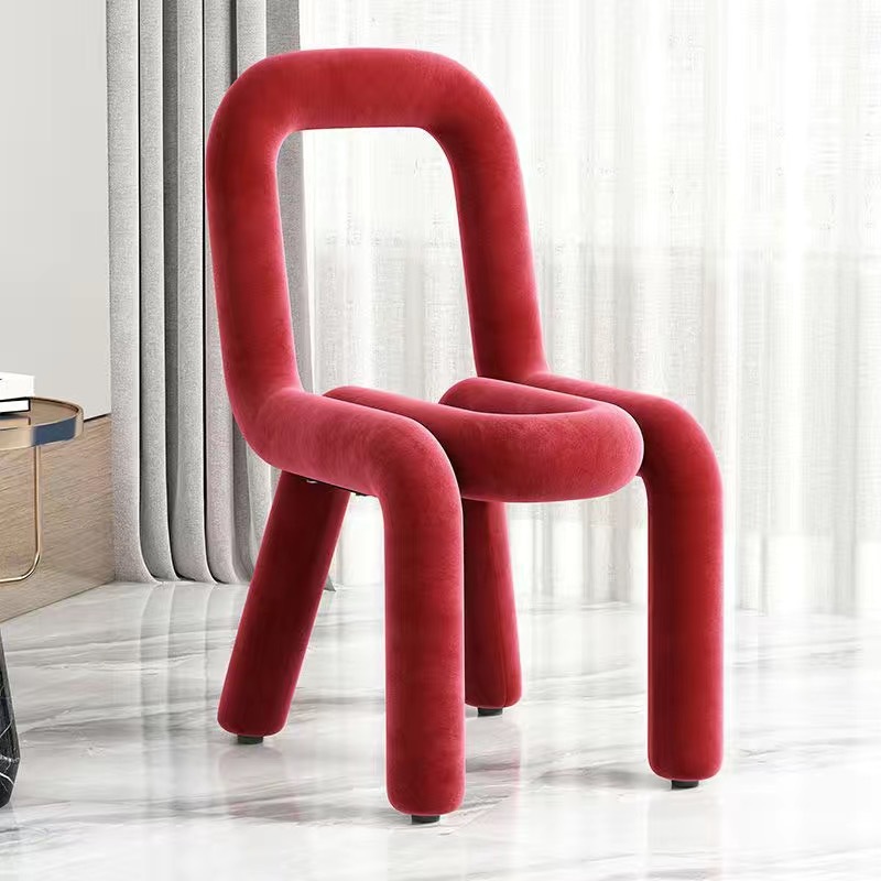 Backrest chair (red)