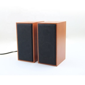 M010A USB Altavoz de la computadora de escritorio con cable activo con logotipo personalizado Gabinete de plástico impermeable Potable con entrada USB - Product Image 3