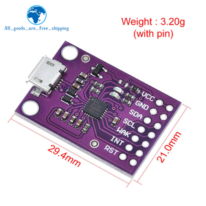 CP2112 Debug Board USB to SMBus I2C Communication Module 2.0 MicroUSB 2112 Evaluation <strong>Kit</strong> for CCS811 <strong>Sensor</strong> Module for <strong>arduino</strong>