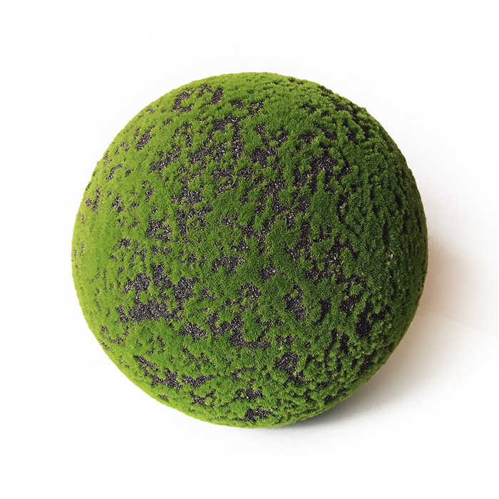 QSHLHP-948 Hot Sale Artificial Green Marimo Moss Ceiling Ball for Indoor Decor