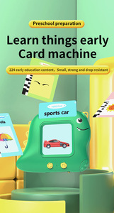 Herramienta educativa temprana para niños MJF, máquina de tarjetas cognitivas, máquina de aprendizaje de idiomas de voz para niños pequeños - Product Image 2