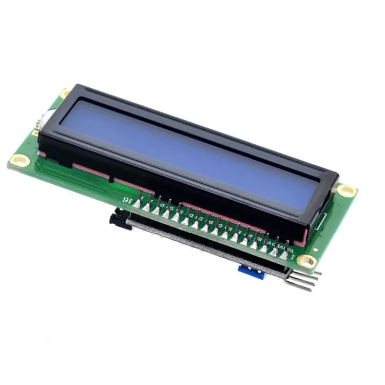 LCD1602-pantalla verde azul IIC / I2C 1602 16X2, módulo de pantalla LCD