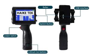 Handheld-Tinten strahl druckmaschine Blechdose Batch-Codierung flasche Ablaufs tempel QR-Codierer Verfalls datum Drucker - Product Image 5