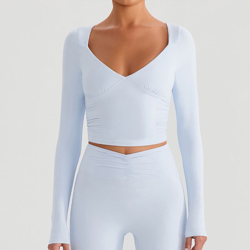 Long Sleeve-Sky Blue