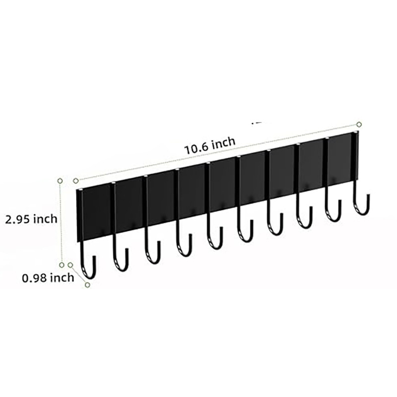Crochet simple noir
