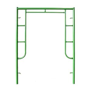 Sistema de andamios de acero en H para elevadores de construcción con plataforma de andamio de diseño plegable y capacidad de carga pesada - Product Image 3