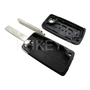 3 düğme Flip anahtar kılıfı pil yeri olmadan (CE0523) VA2 HU83 NE72 NE78 - Product Image 3