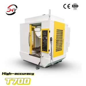 T700 küçük CNC delme ve kılavuz çekme makinesi dikey sondaj ve yağ soğutucu ile dokunarak merkezi - Product Image 1