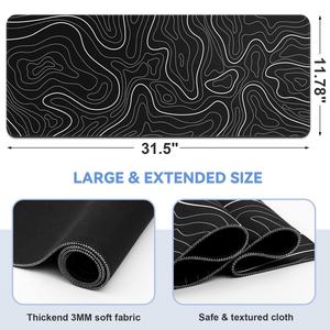 Văn Phòng Phụ Kiện Tùy Chỉnh Cao Su 3D Mousepad XXL Bàn Chơi Game Mat Không Thấm Nước Chuột Chơi Game Pad Cho Món Quà - Product Image 5