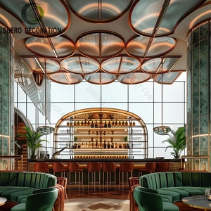 Cao cấp Nhà Hàng đồ nội thất thương mại lớp thép không gỉ bàn ăn thiết lập - Product Image 3