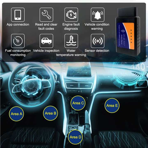 Di alta qualità Elm327 327 WiFi supporto tutti i protocolli per Android IOS ELM327 OBD2 Scanner auto strumento di diagnostica - Product Image 6