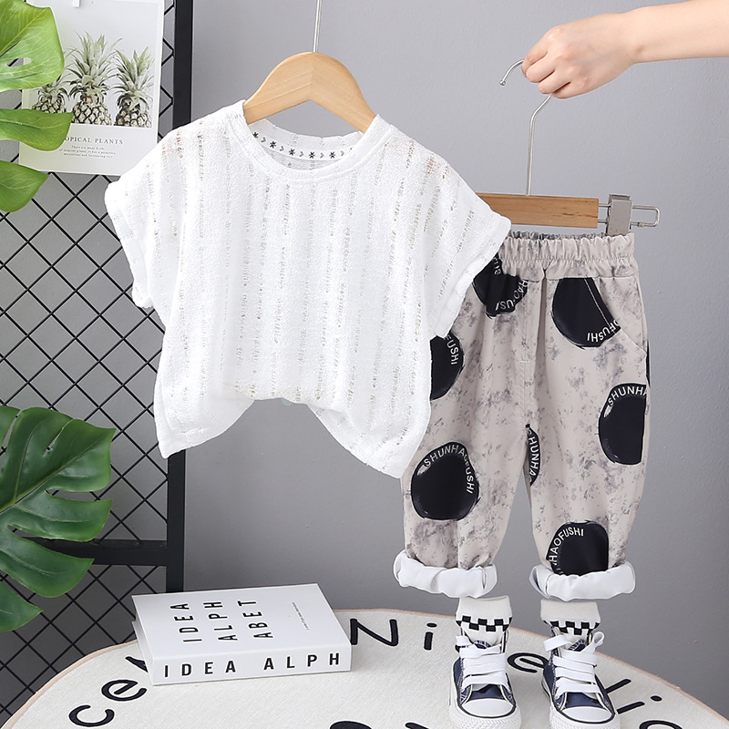 Hollow out sleeveless suit white